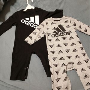 Nwot Baby Adidas romper size 9m